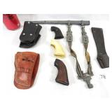 Mixed Knife & Gun Accessory Lot