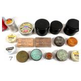 16 Gun Cap & Cartridge Tin's & Containers