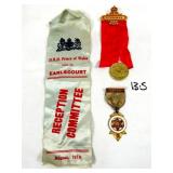 3 Very Early Medals & Ribbons