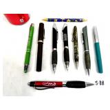 9 Assorted Pens