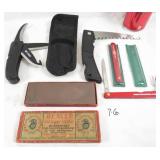 4 Piece Knife & Saw Lot