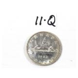 1958 Canadian Silver Dollar