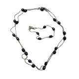 Cultured Pearl Necklace & Bracelet With Appraisal