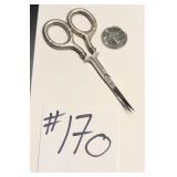 Vintage Sterling Silver Manicure Scissors
