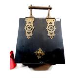 Vintage Coal Scuttle/Coal Box With Liner