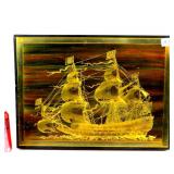 Brass Etching 'Golden Devil' By Payne