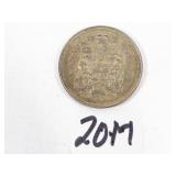 1962 Canadian Silver Half Dollar Coin