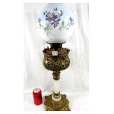 Excellent Bradley & Hubbard 26' Tall Oil Lamp