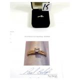 14KT Gold Diamond Saltaire Ladies Ring