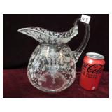 Cambridge Glass Doulton Pitcher 'Rose Point'