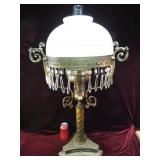 Wonderful Large Victorian Oil Lamp