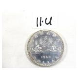 1962 Canadian Silver Dollar