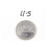 1961 Canadian Silver Dollar