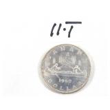 1962 Canadian Silver Dollar
