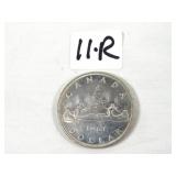 1961 Canadian Silver Dollar