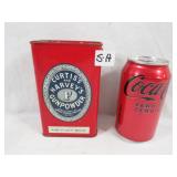 Curtis & Henry Gunpowder Tin
