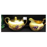 Ansley China 'Orchard' Cream & Sugar