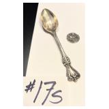 Sterling Silver 1901 Wedding Gift Spoon