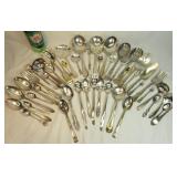 47 Assorted Pieces of Silver Plate Flatware