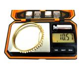10KT-14KT Gold? & Pear Bracelet