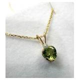 10KT Yellow Gold Heart Shape Pendant