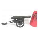Early Cast Iron Military Small Scale Cannon