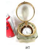1890's Antique Glass Pocket Watch Stand