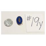 Vintage Sterling Silver Girl Guides Lapel Pin
