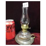 Miniature 'Sunlight' Glass Oil Lamps Early 1900's