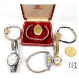 6 Vintage Ladies Wrist Watches
