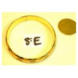 10KT Ladies Gold Bangle