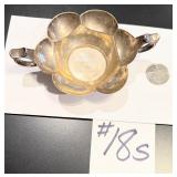 Sterling Silver Scalloped Bowl