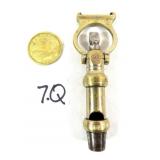 Antique Brass Shotgun Cartridge Extractor Whistle