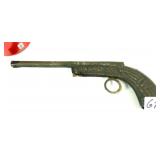 1930's Child's Metal Toy Pistol-Gun