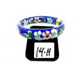 Heavy Chinese Cloisonne Enamel Bracelet