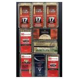 438 RNDS 17 HMR AMMO - HORNADY, FEDERAL, REMINGTON