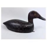 SOLID BODY BLACK DUCK DECOY