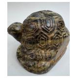 CARVED STONE TORTOISE