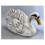 GILES MATTE FOLK ART SWAN