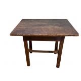 EARLY PINE WORK TABLE