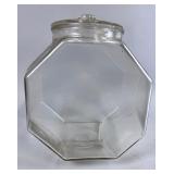 GENERAL STORE GLASS CANDY CONTAINER