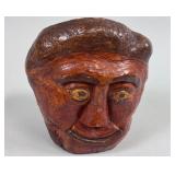 CARVED CEDAR BURL CANOE CUP OR BAILER