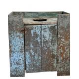 PAINTED PINE DRY SINK