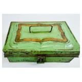 TOLE PAINTED SPICE BOX
