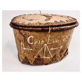 INDIGENOUS BIRCH BARK BOX