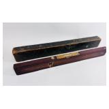 CARPENTER'S LEVEL IN A HANDMADE CASE