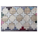 NOVA SCOTIA GEOMETRIC HOOKED RUG