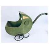 AMISH WOODEN DOLL BUGGY