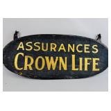 CROWN LIFE TRADE SIGN
