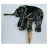 TIN ELEPHANT STICK FIGURE